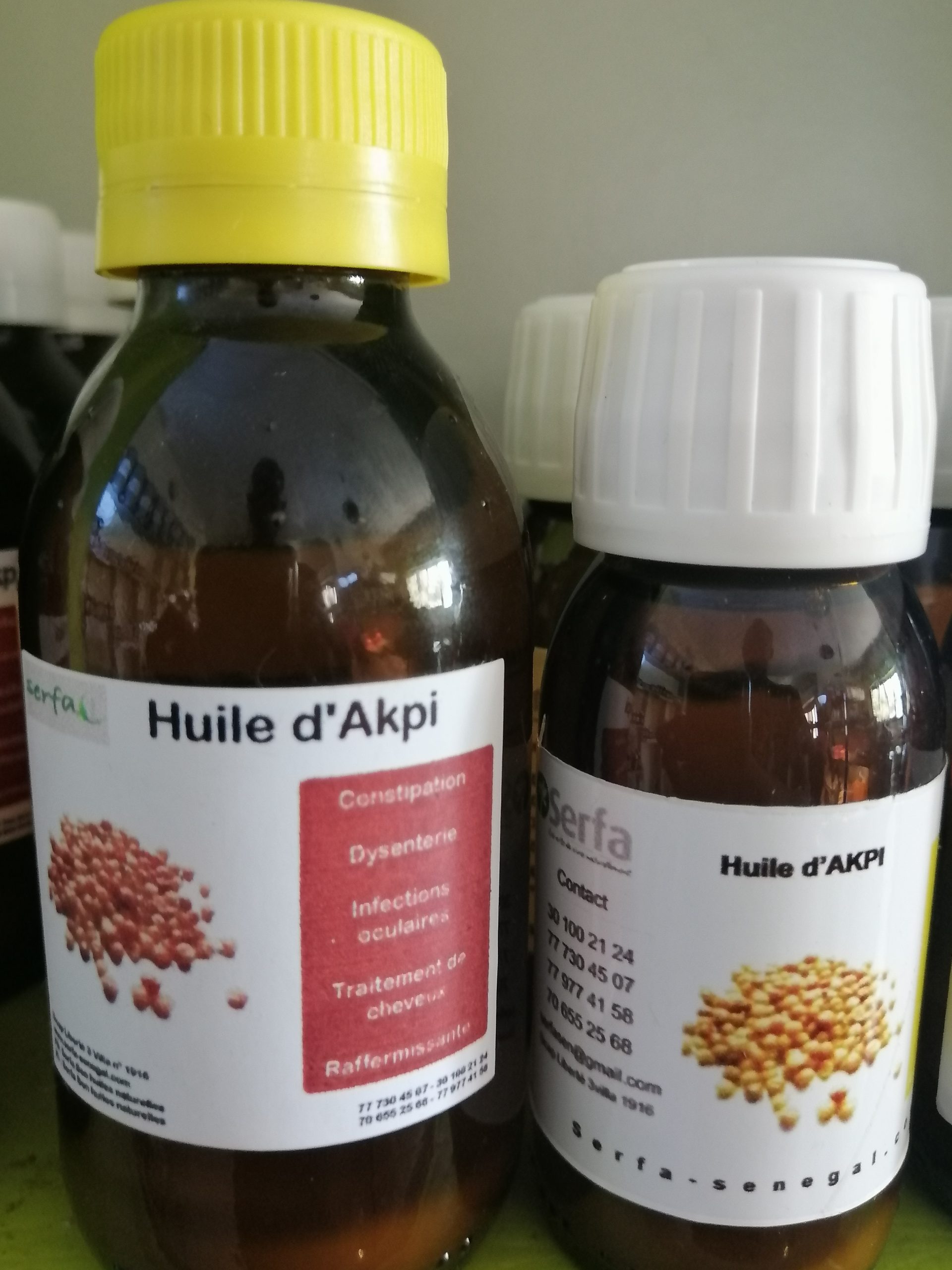 Huile Akpi – SERFA – Produits naturels Dakar