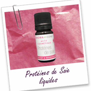 Protéine de soie liquides