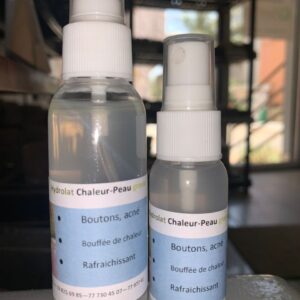 Hydrolat chaleur-peau grasse