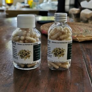 Gélules de pépins de courges