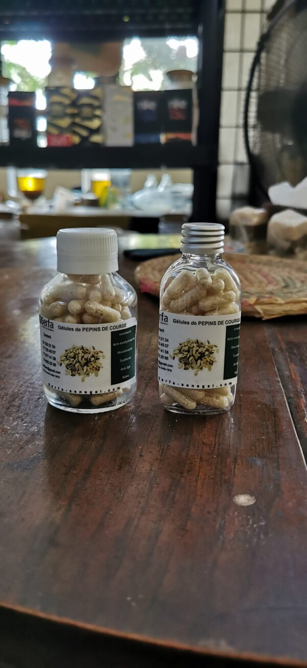 Gélules de pépins de courges