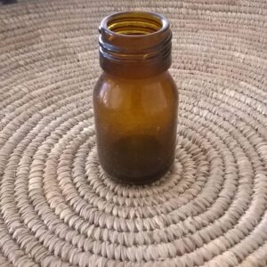 Flacons 30 ml ambrés avec capsule