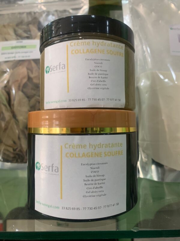 Crème Hydratante Collagène Soufre