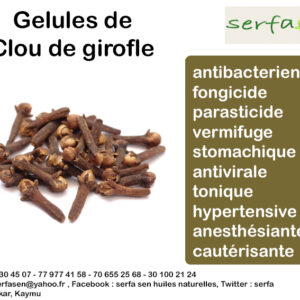 Gelules de clou de girofle