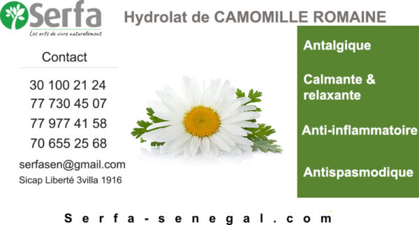 Hydrolat Camomille Romaine