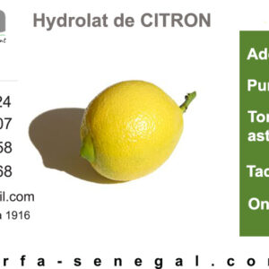 Hydrolat citron