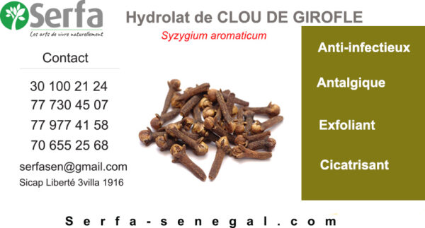 Hydrolat Clou de girofle