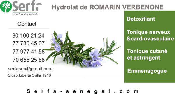 Hydrolat Romarin Verbénone