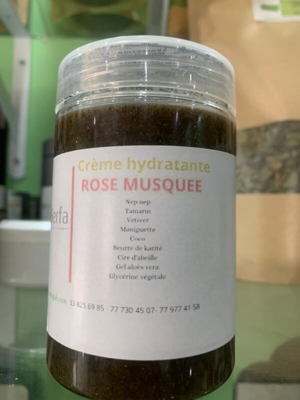Crème Hydratante Rose Musquée