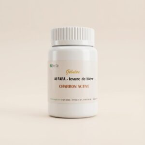 Gélules Alfafa Levure de Bière Charbon Active